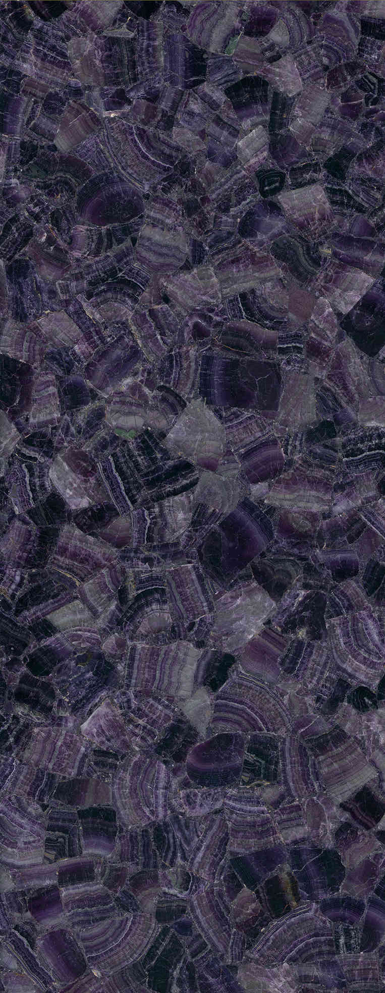 Purple Fluorite Gemstone Slab – II