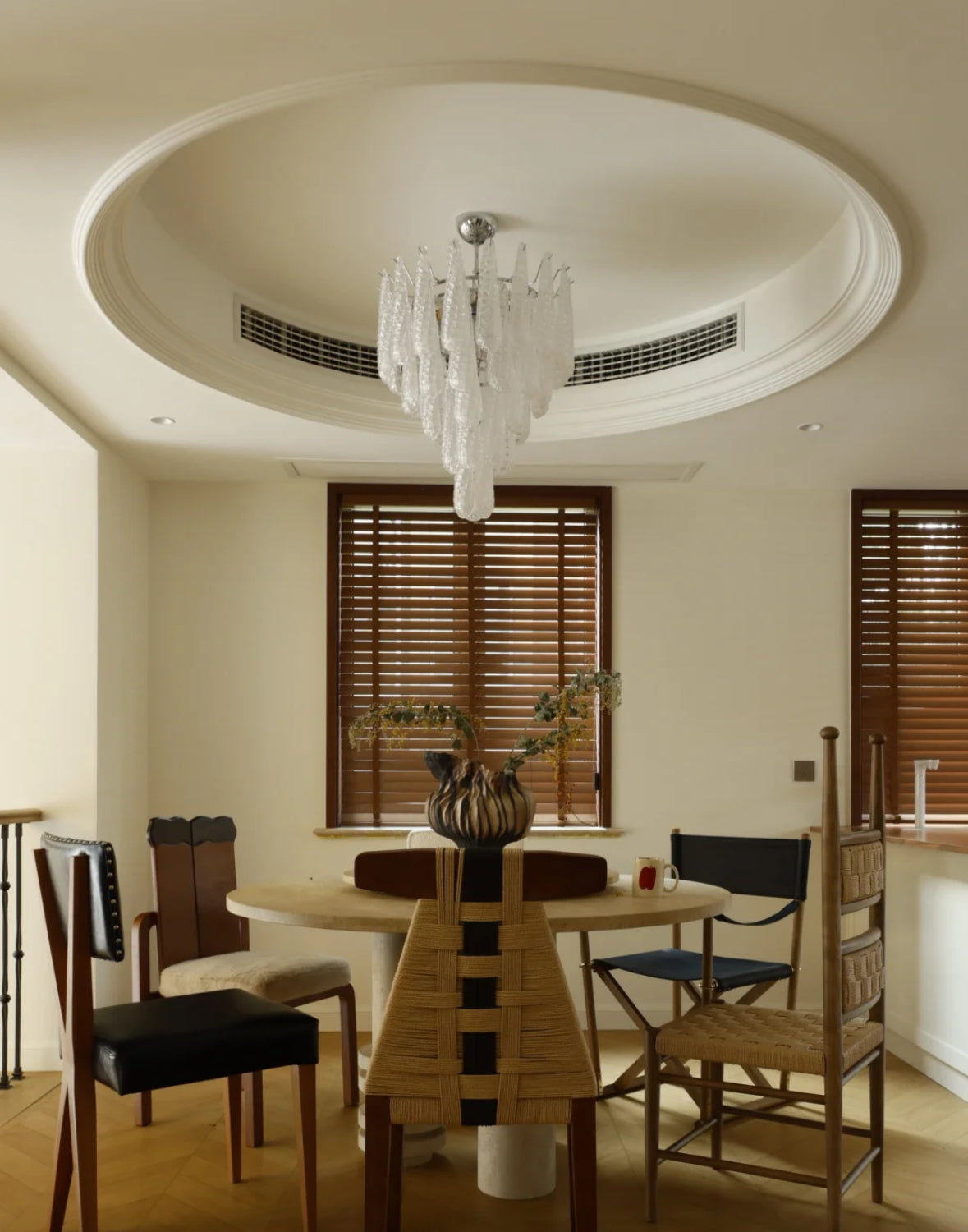 Wilted Rose Handcrafted Ceramic Vase