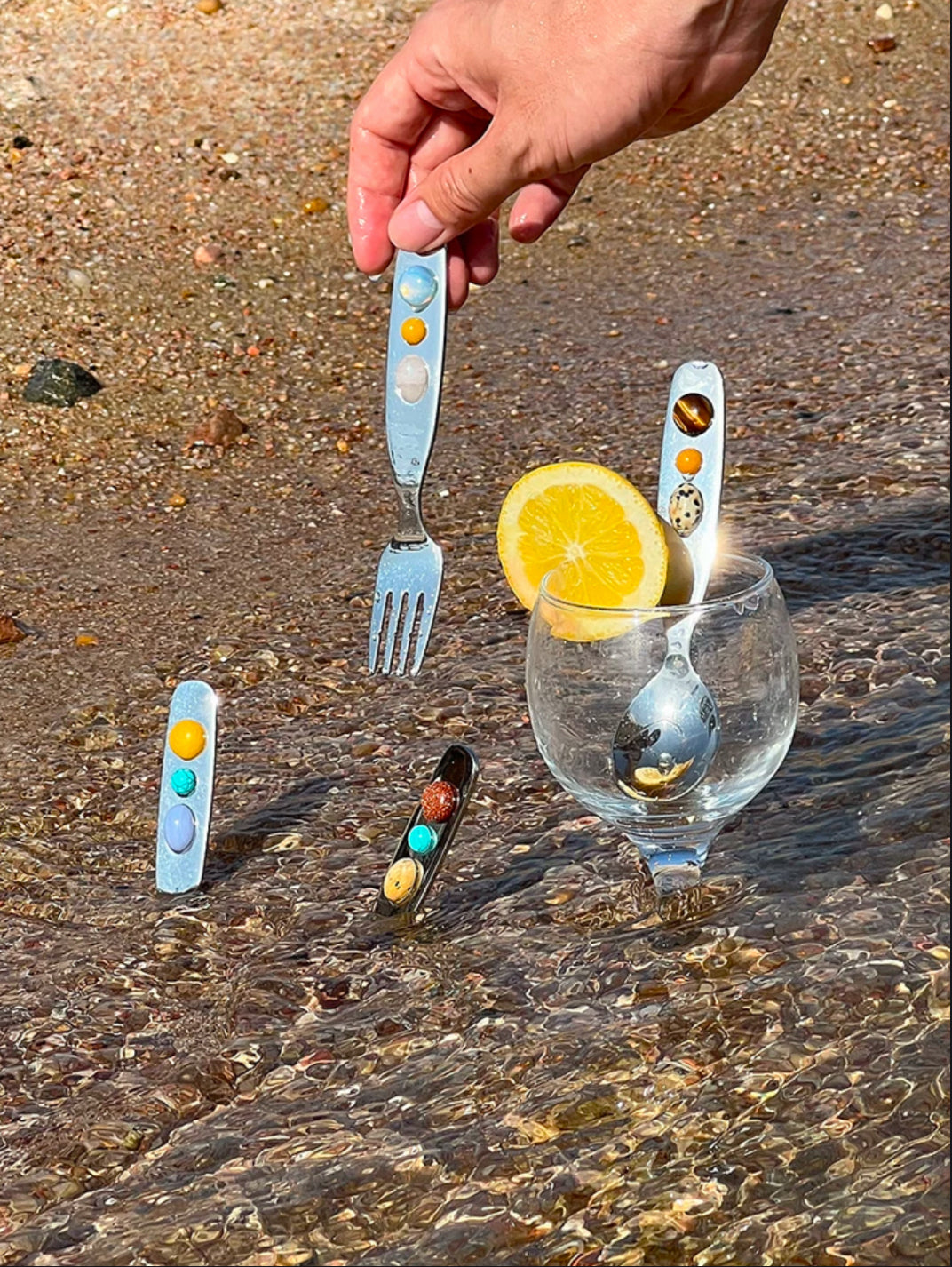 Jelly Bean Gem Cutlery Set