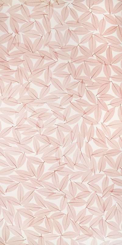 Leaf Vein Blush Translucent Panel
