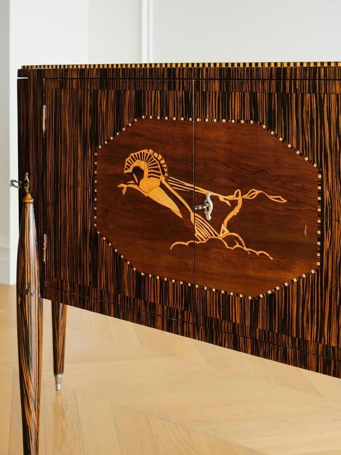 Art Deco Mosaic Sideboard