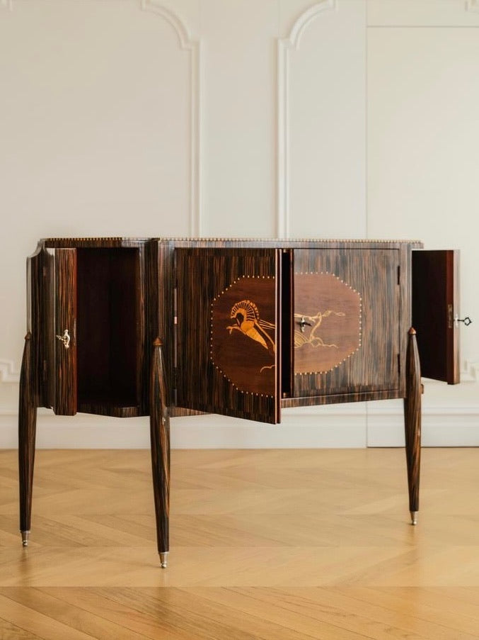 Art Deco Mosaic Sideboard
