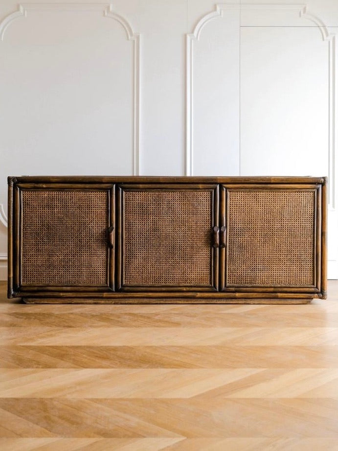 Medieval Bamboo Cabinet