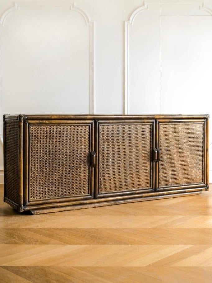 Medieval Bamboo Cabinet