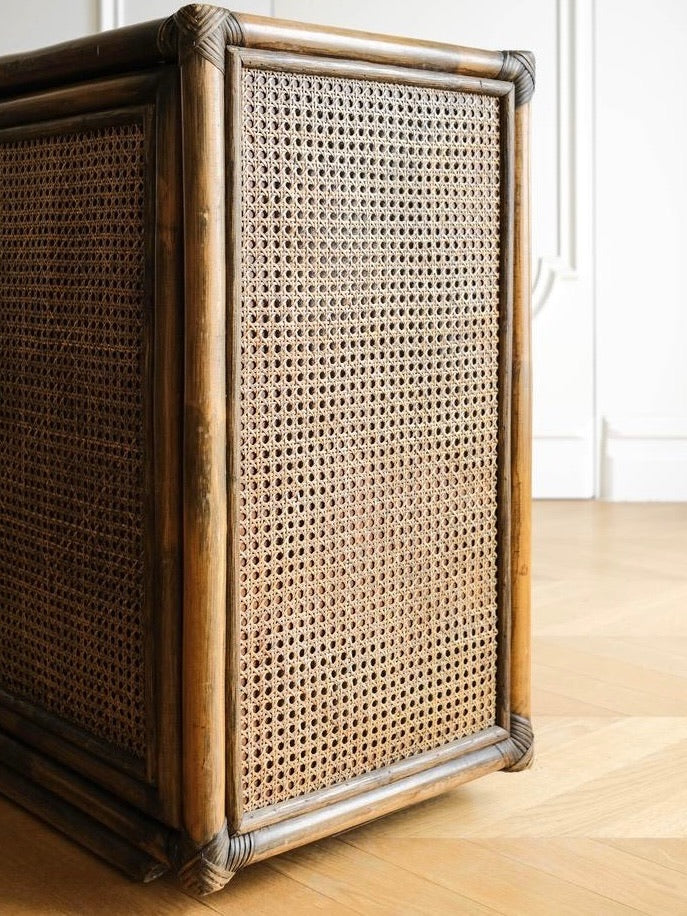 Medieval Bamboo Cabinet