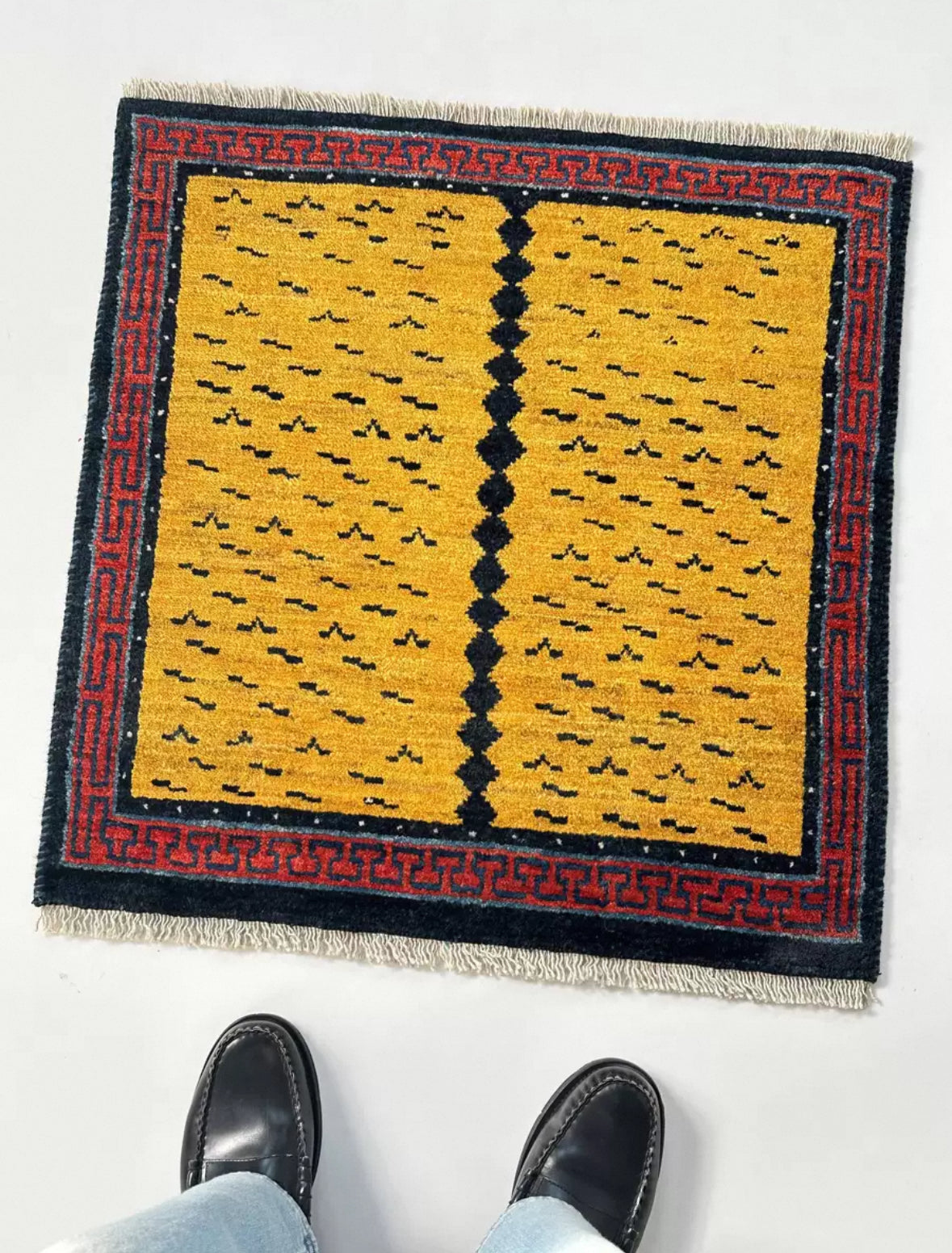 Tiger Stride Persian Handwoven Wool Rug