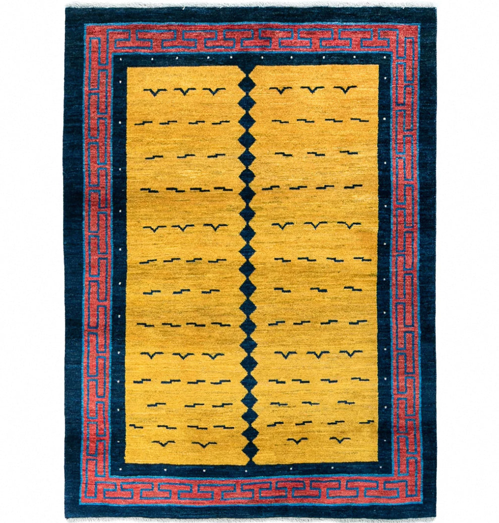 Tiger Stride Persian Handwoven Wool Rug