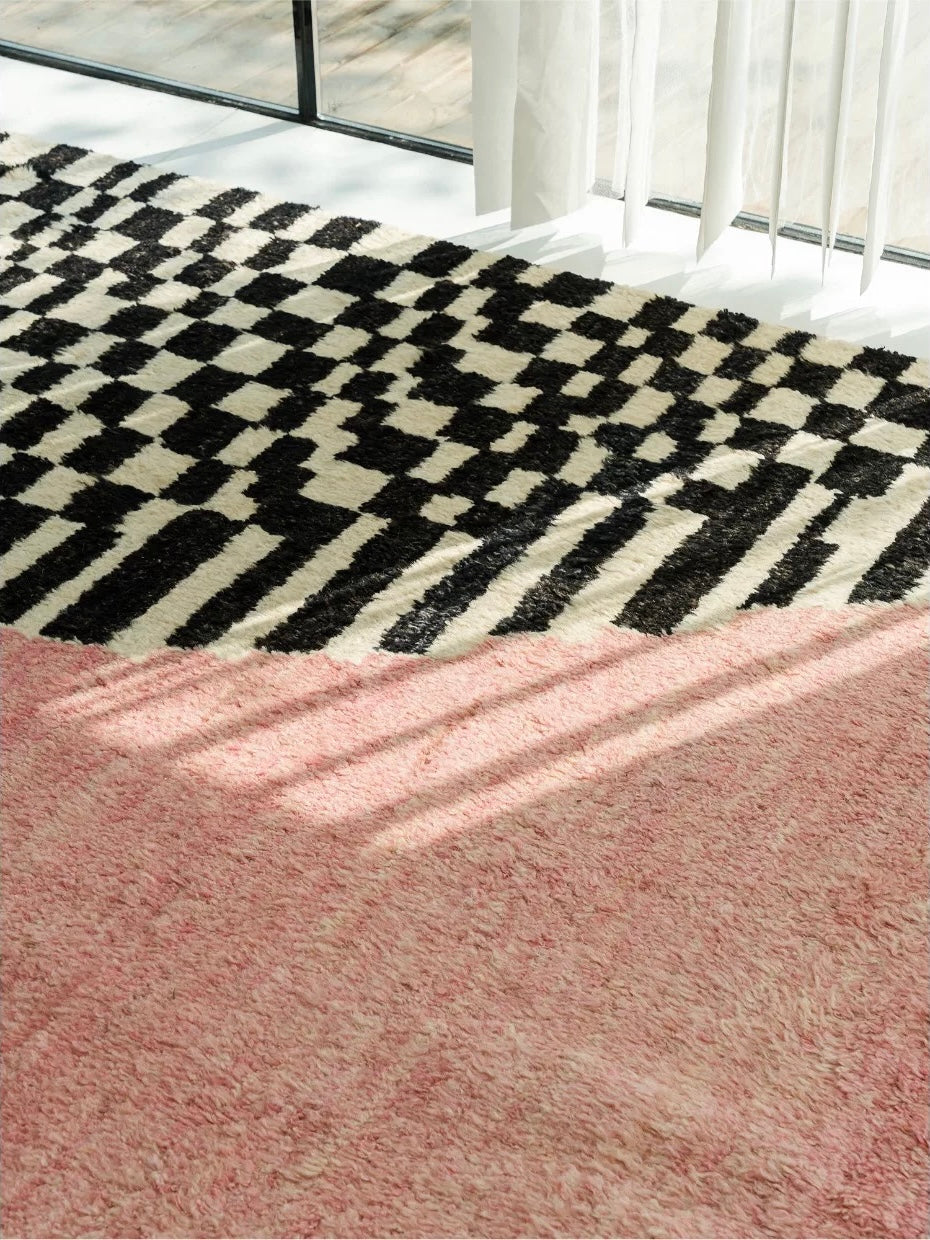 Blush Mirage Persian Handwoven Wool Rug