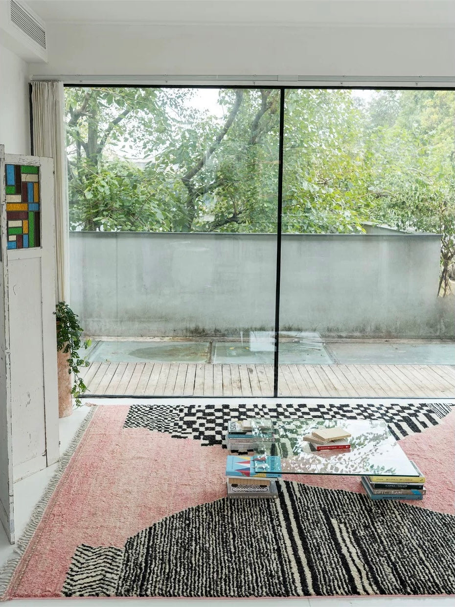 Blush Mirage Persian Handwoven Wool Rug