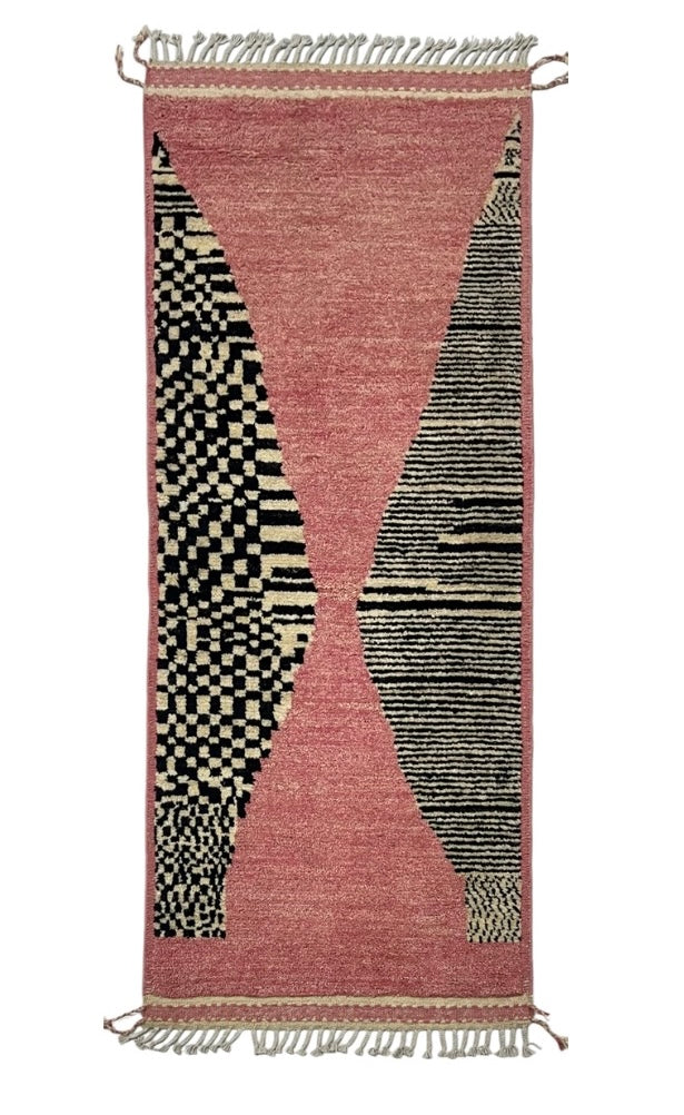 Blush Mirage Persian Handwoven Wool Rug