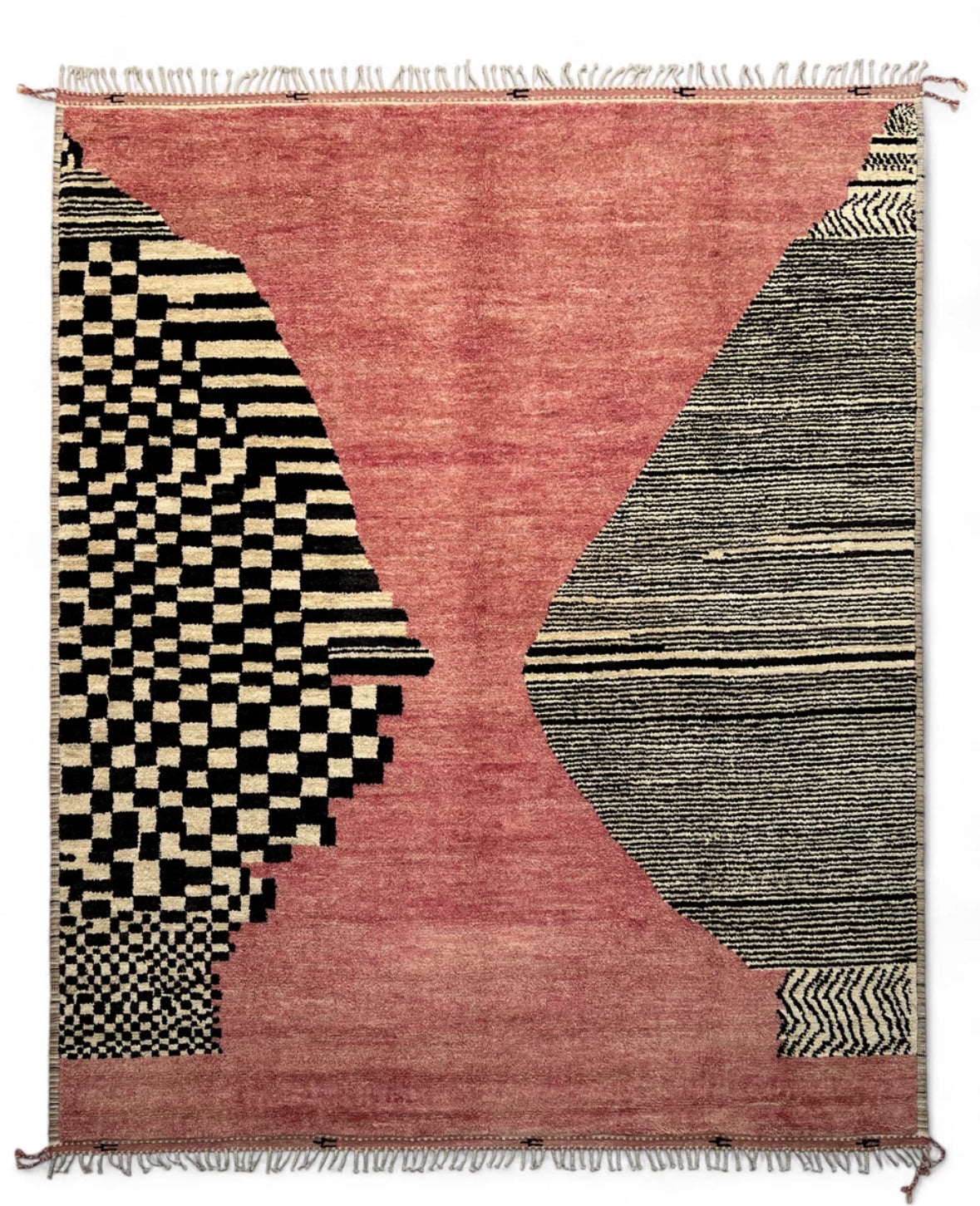 Blush Mirage Persian Handwoven Wool Rug