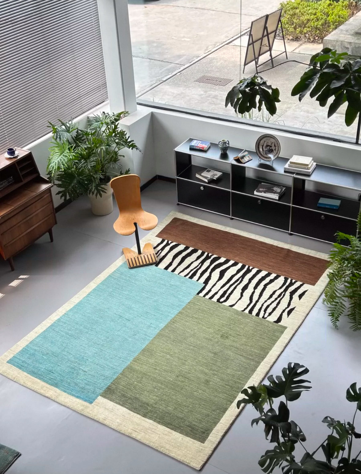 Ethereal Terrain Persian Handwoven Wool Rug