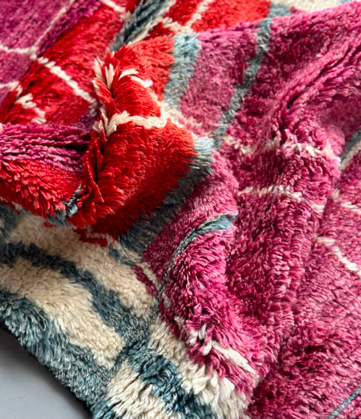 The Crimson Mirage Persian Handwoven Wool Rug