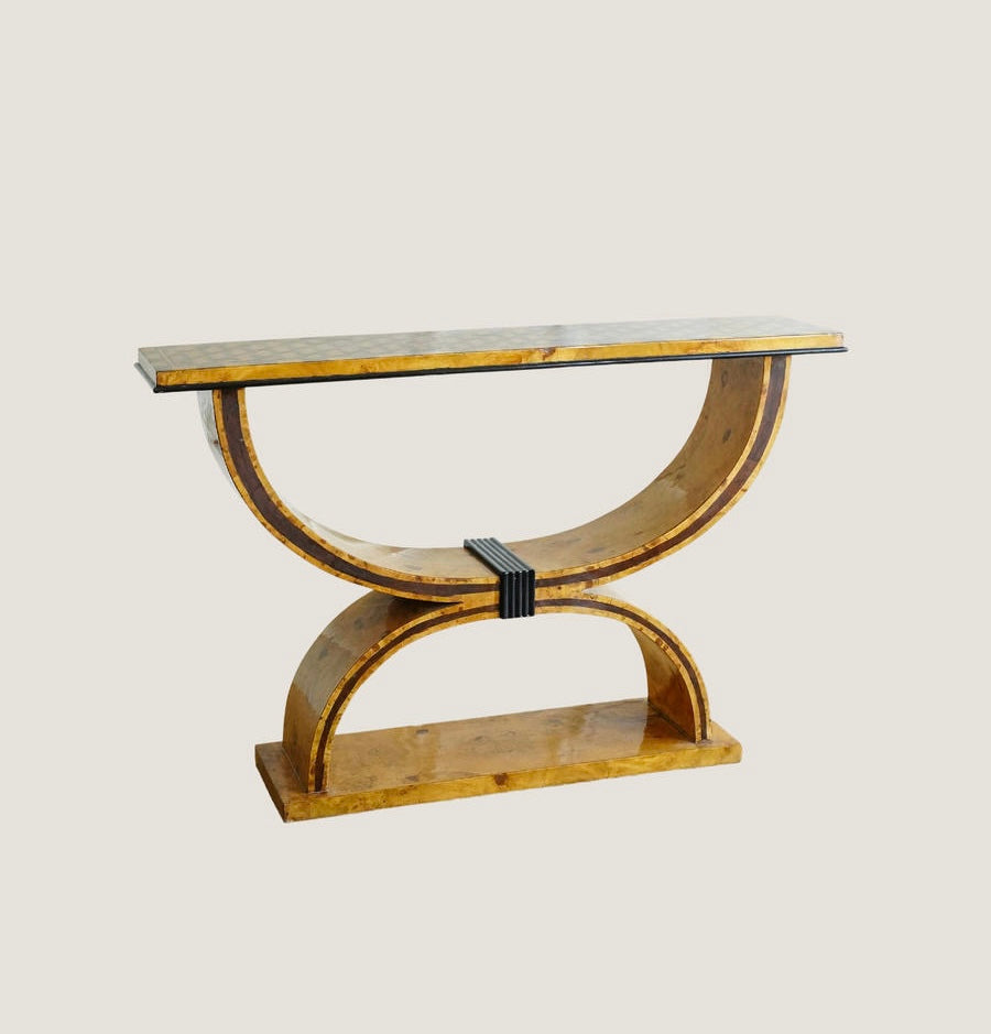 Italian Art Deco Console Table