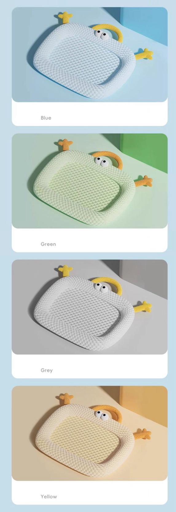 Big-Eyed Summer Chill Pet Bed