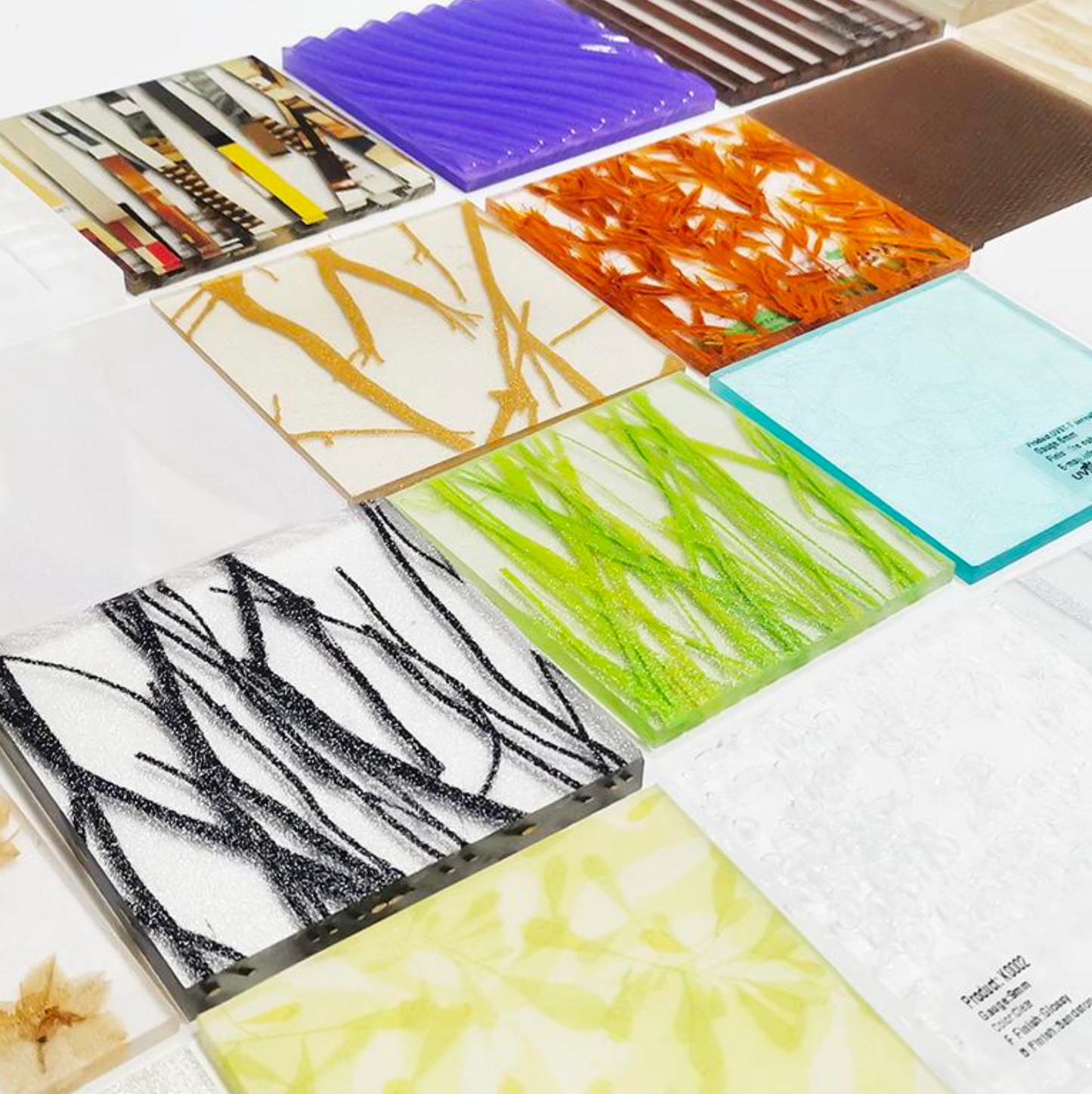 Natura Resin Glass Collection