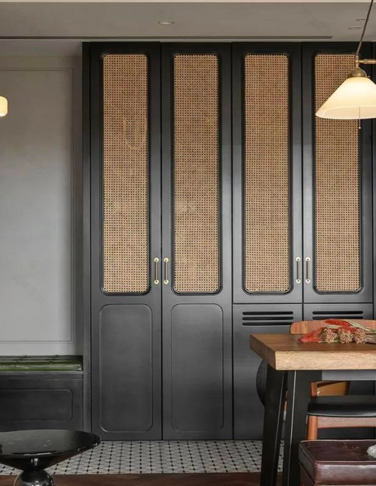 Rattan Resin Glass Collection