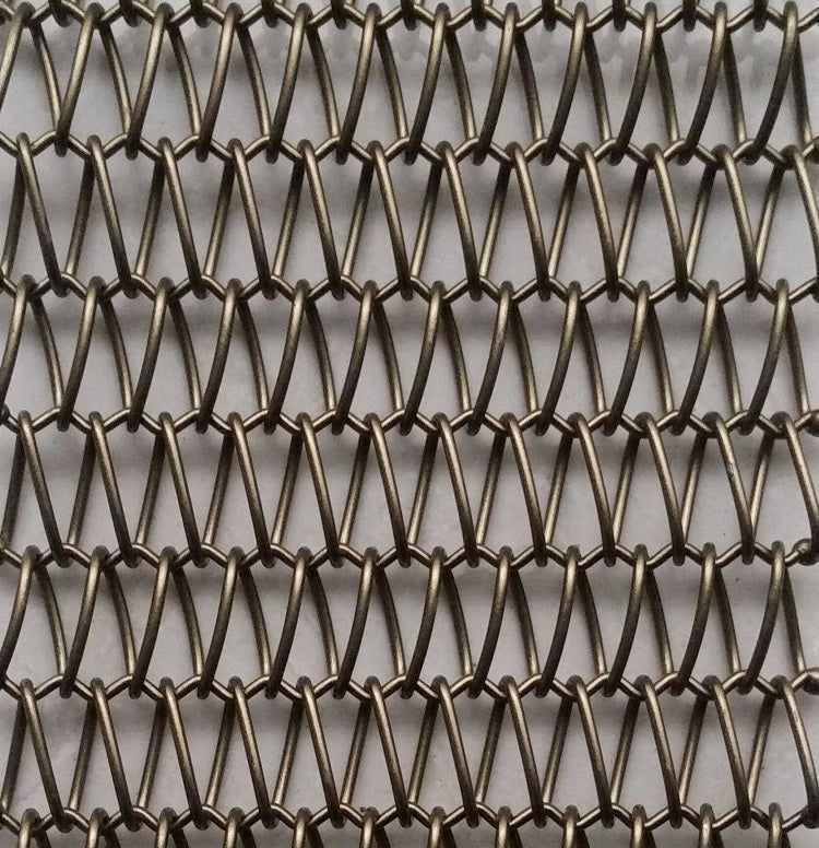 Metal Woven Mesh Curtain A08