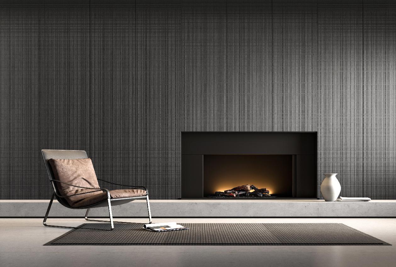Refined Saw-Marked Solid Wood Texture Board