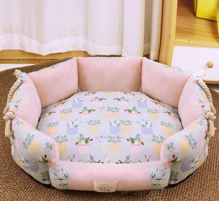 All Seasons Removable Cushion Pet Bed