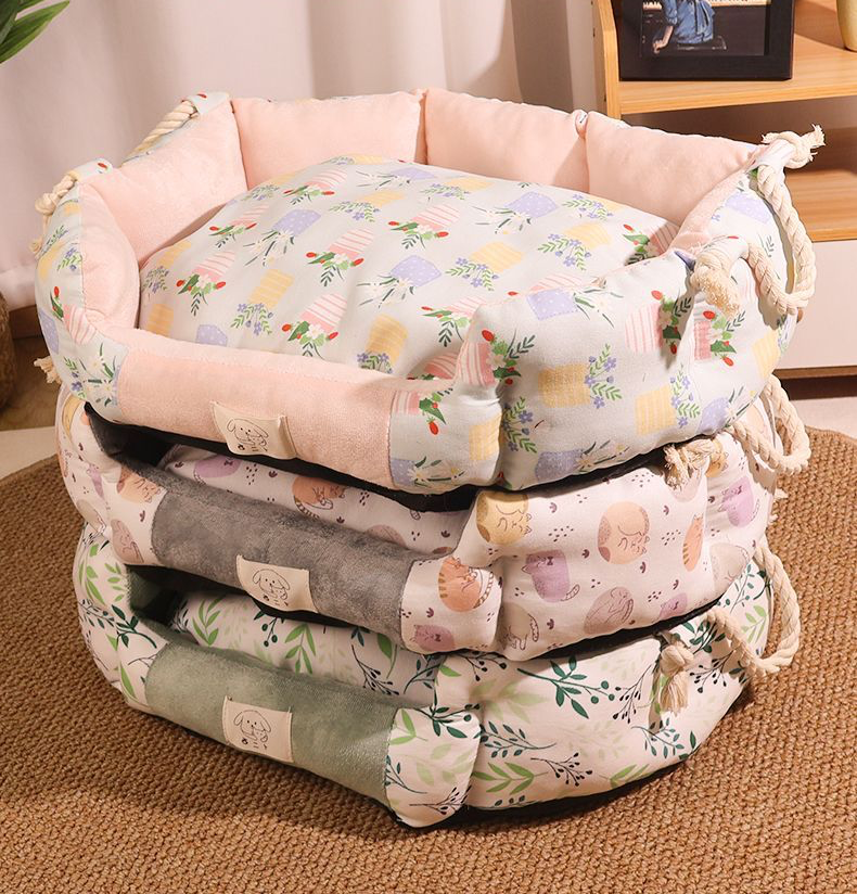All Seasons Removable Cushion Pet Bed