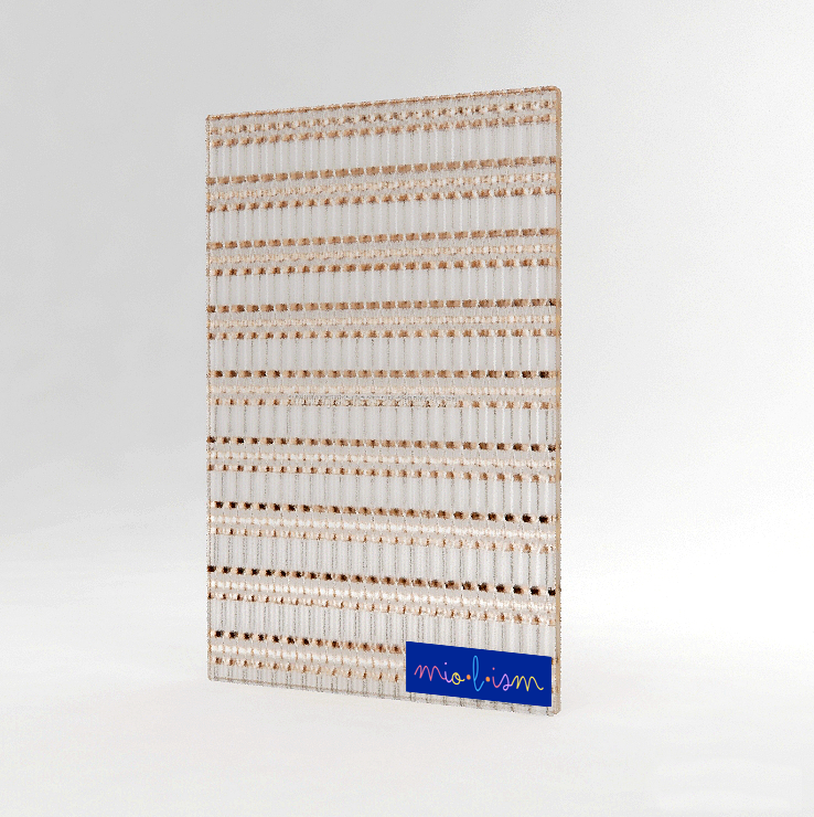 Metallic Mesh Resin Glass Collection