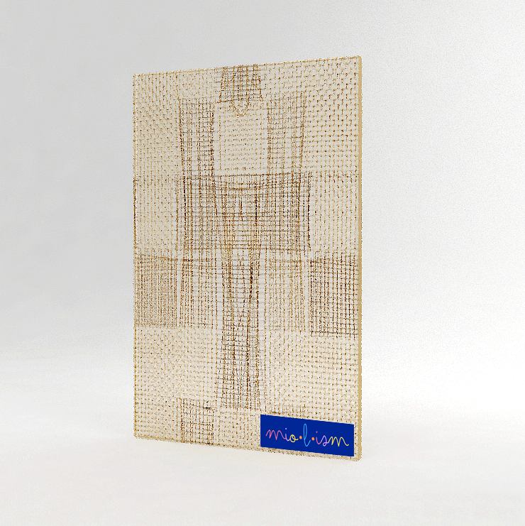 Metallic Mesh Resin Glass Collection