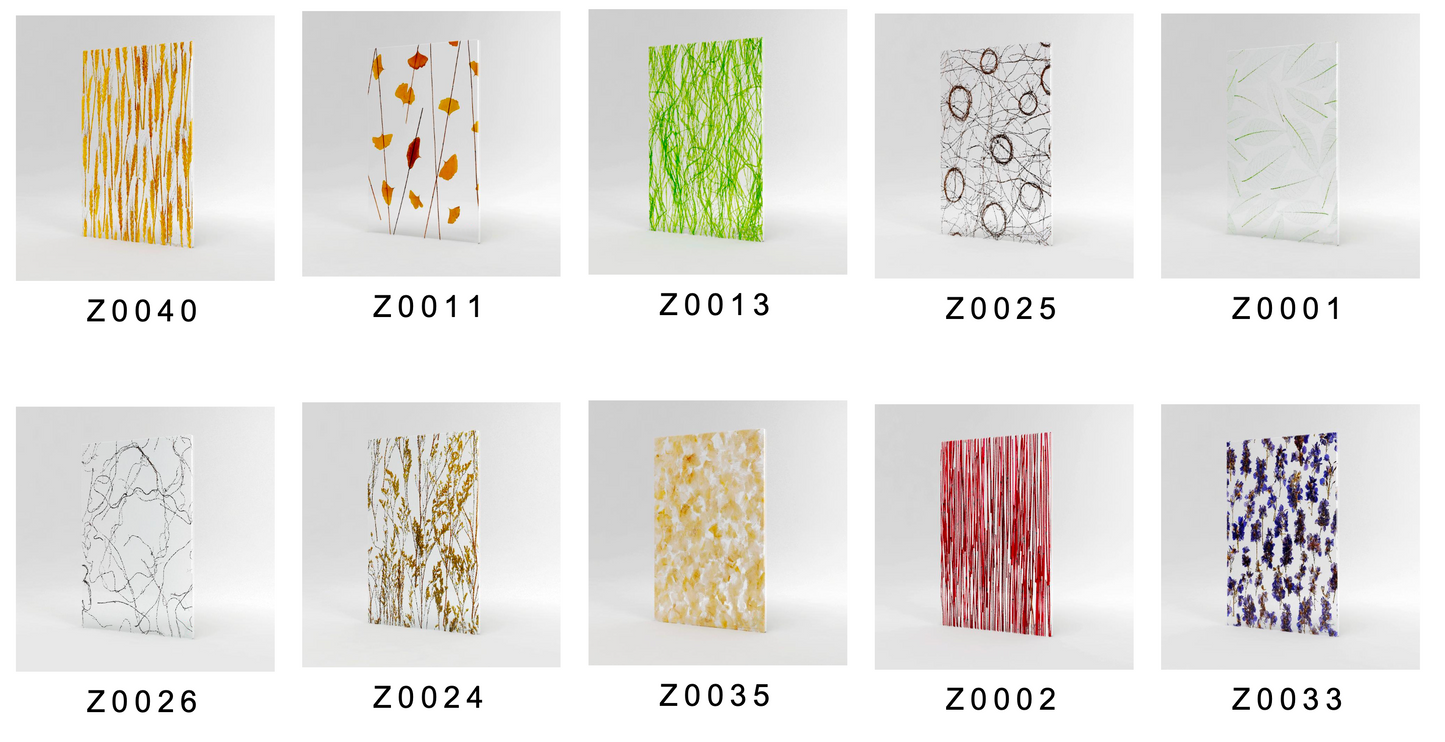 Natura Resin Glass Collection