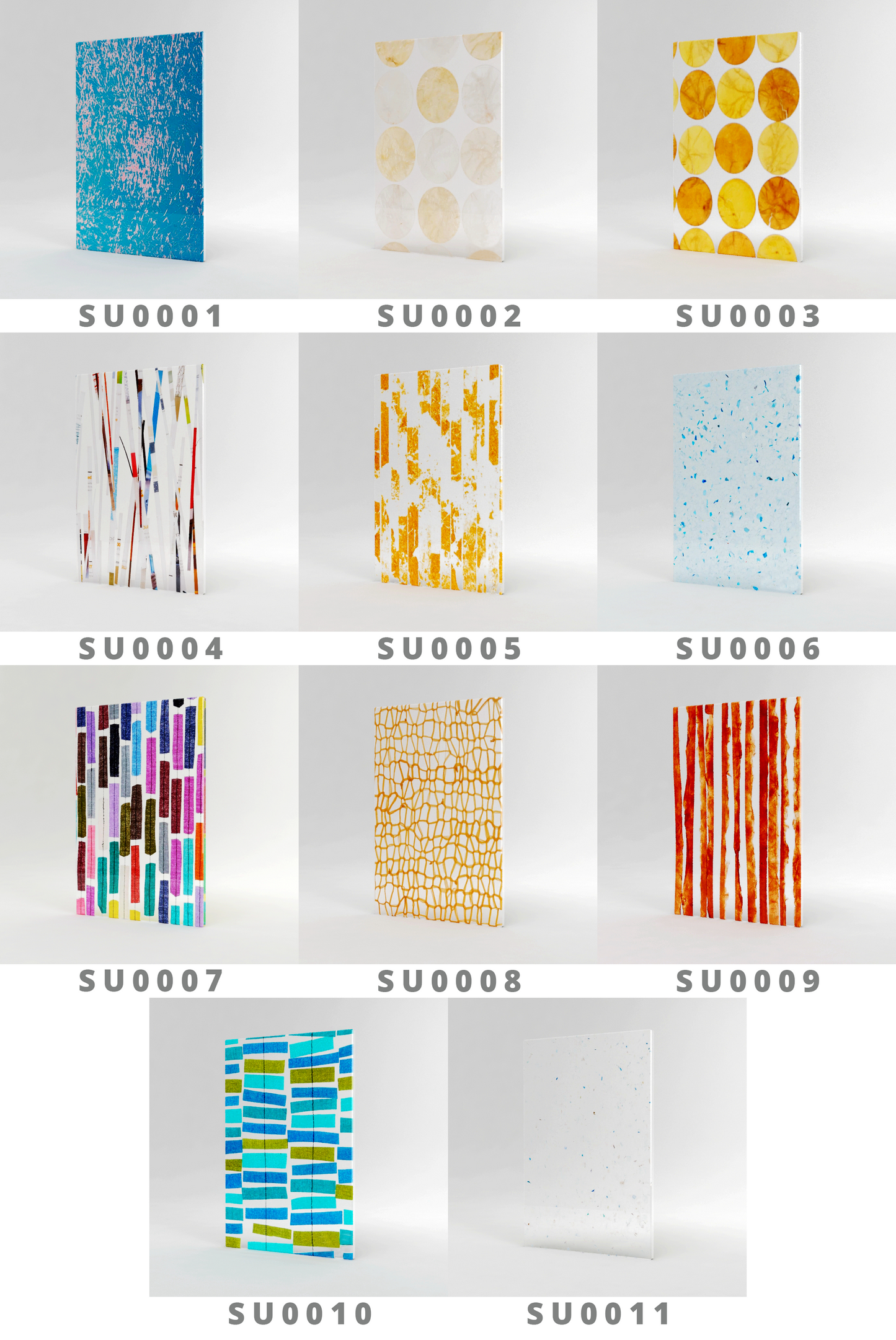 Sustainable Resin Glass Collection