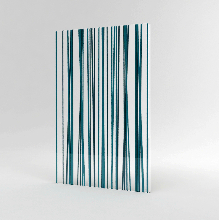 Textural Weave Resin Glass Collection