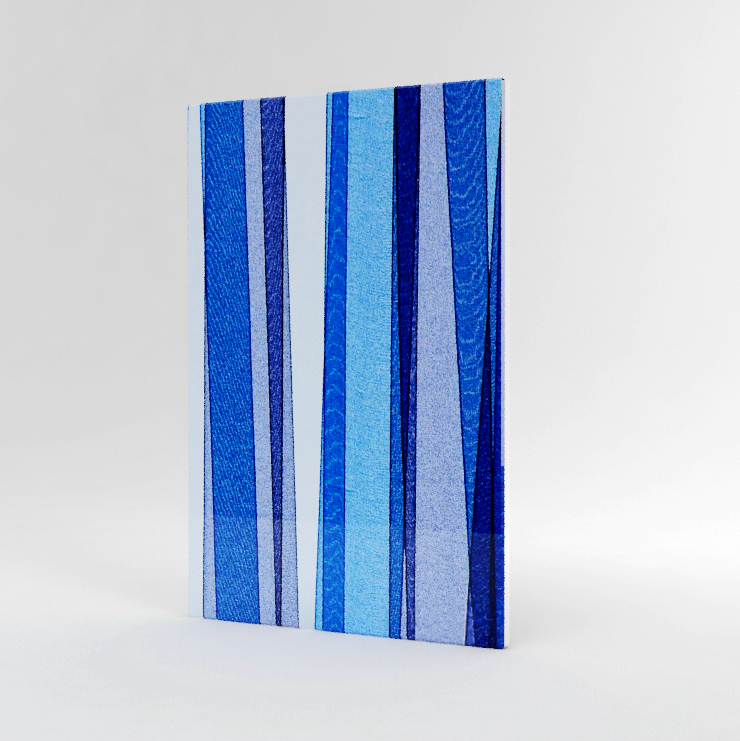 Textural Weave Resin Glass Collection