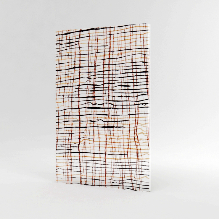 Textural Weave Resin Glass Collection