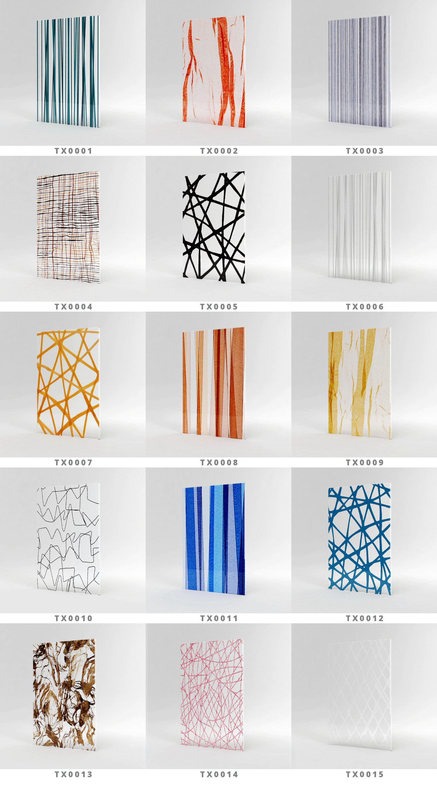 Textural Weave Resin Glass Collection