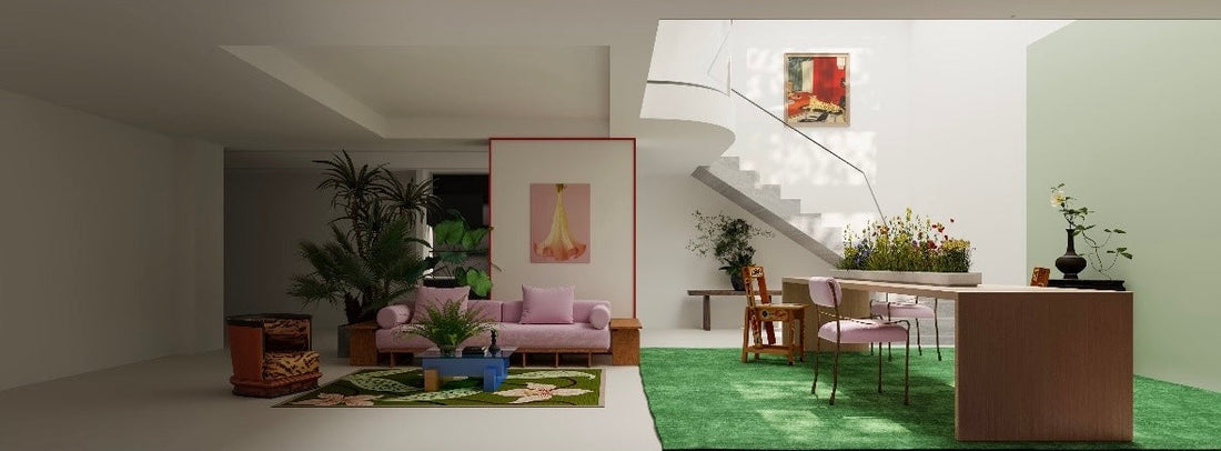 Botanical Modern Interior Design | Sculptural Contemporary Living by ...