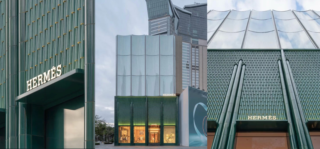 The Essence of Luxury: Manufacturing the Custom Glazed Terracotta Facade for the Iconic Hermès Store