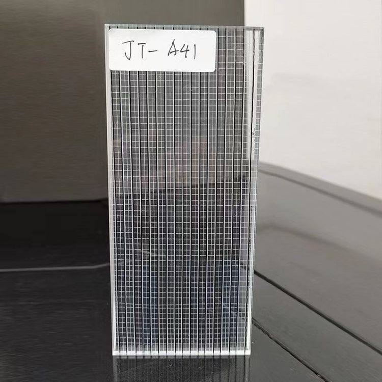 MIOLISM wire glass collection for decorative glazing, partitions, cabinetry, and architectural interiors
