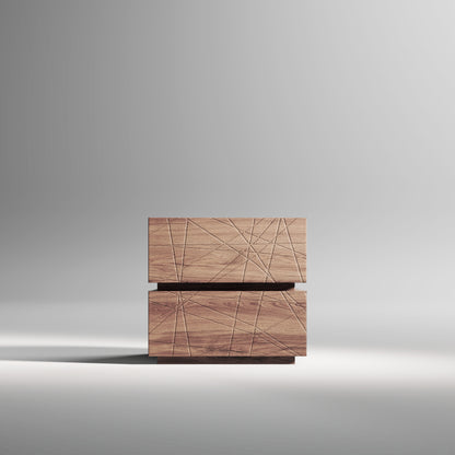 Bamboo Forest Solid Wood Texture Board