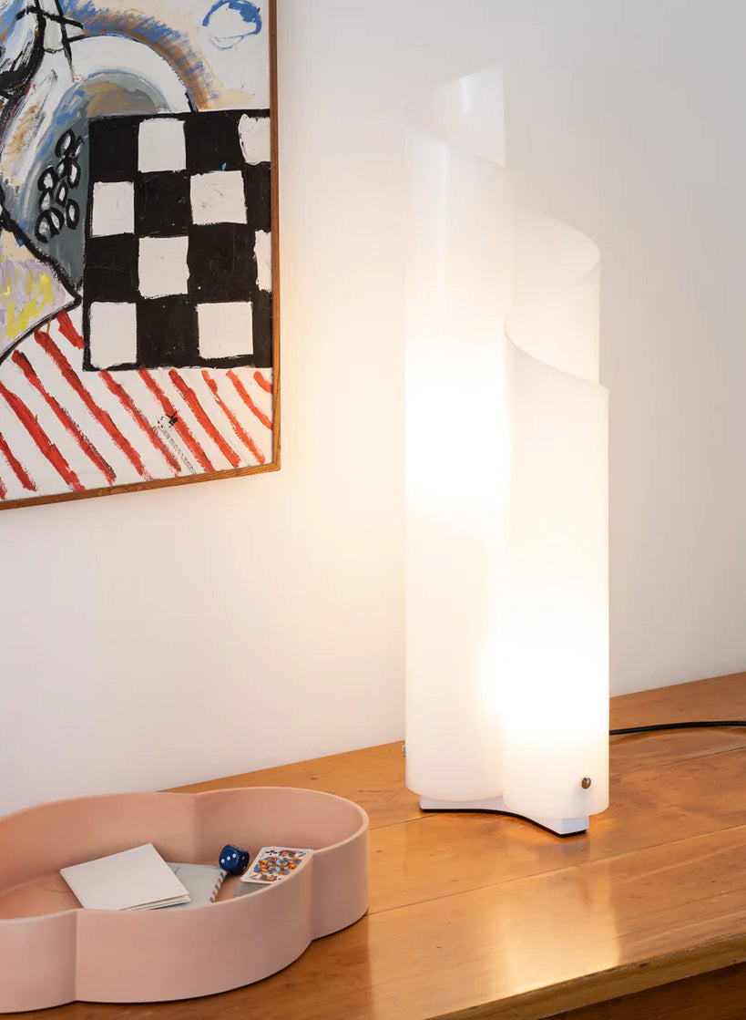Voluta Acrylic Table Lamp