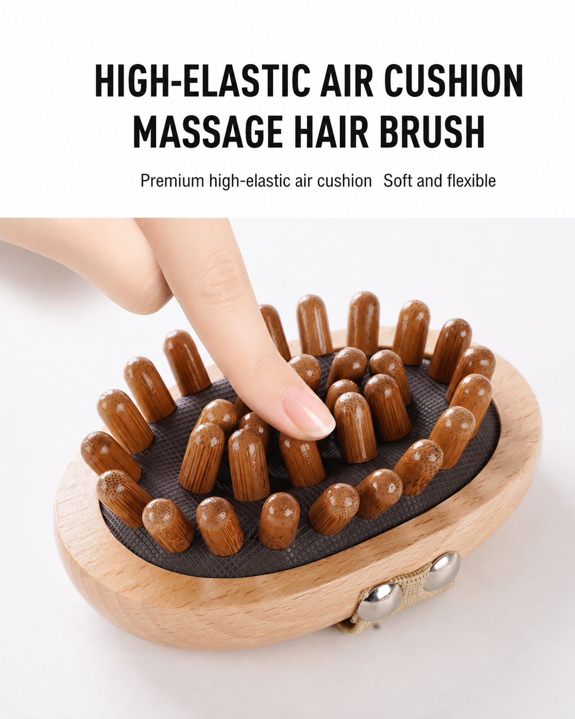 Natural Beechwood Massage Brush