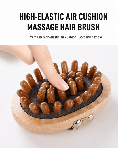 Natural Beechwood Massage Brush