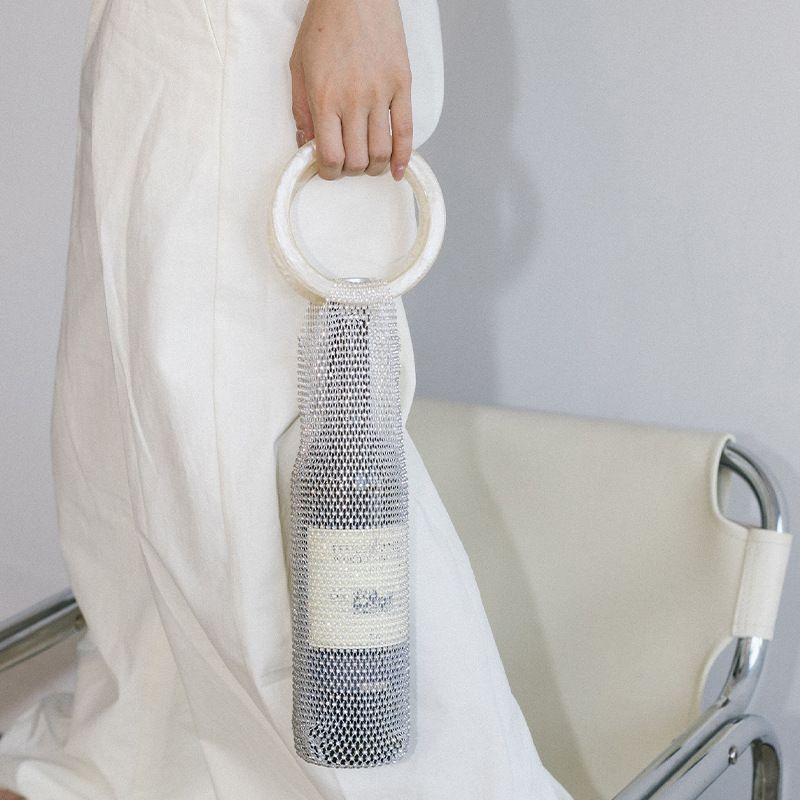 Crystal Wine Bottle Bag