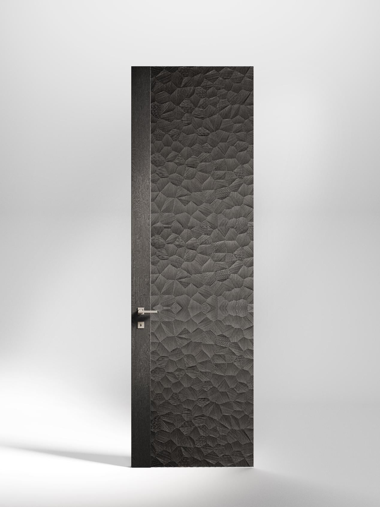 Fractured Glacier Solid Wood Texture Board