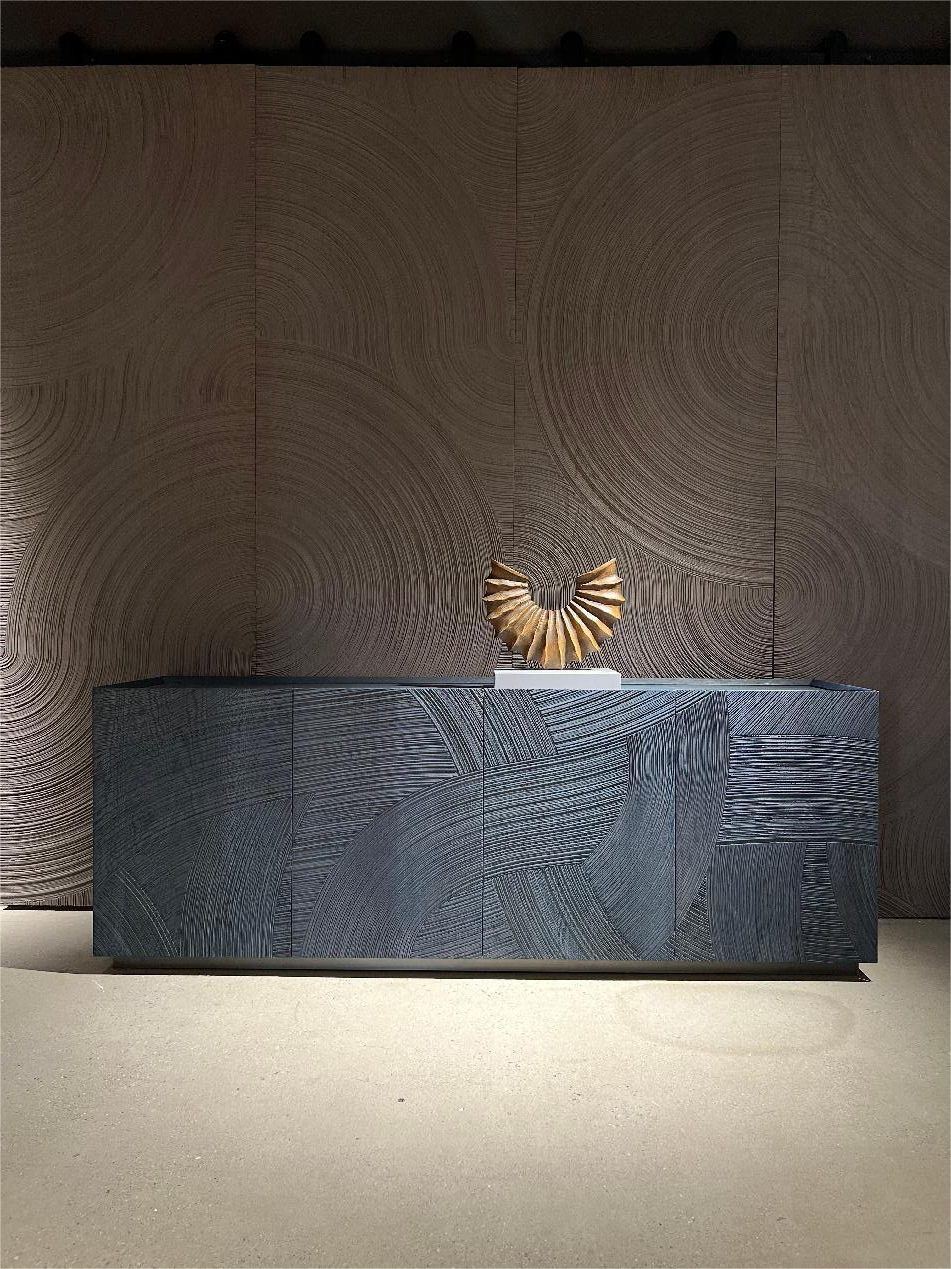 Entwined Forest Solid Wood Texture Board