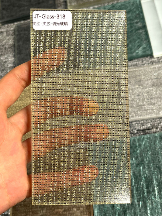 JT-318 Wire Glass Panel