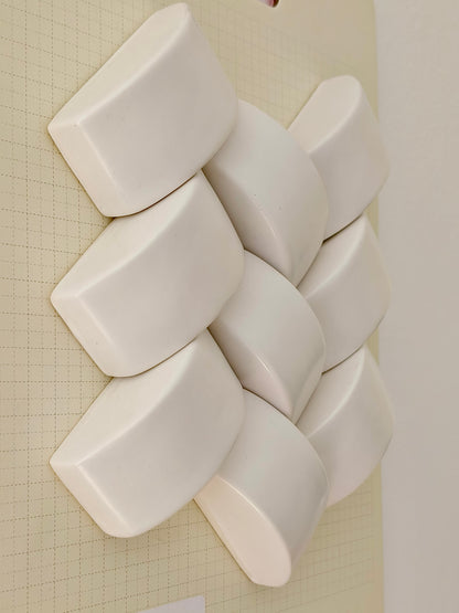 White Weave Tile