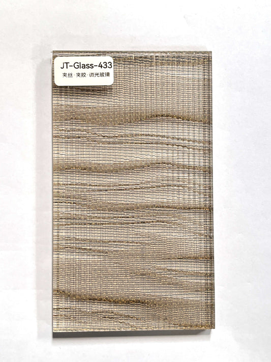 JT-433 Wire Glass Panel