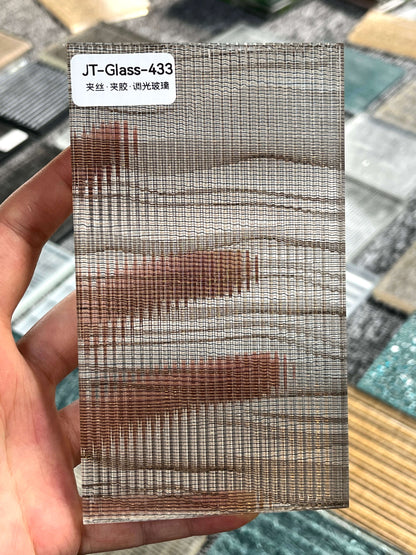 JT-433 Wire Glass Panel