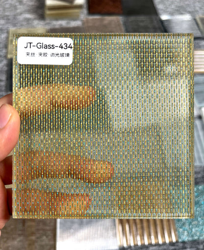 JT-434 Wire Glass Panel
