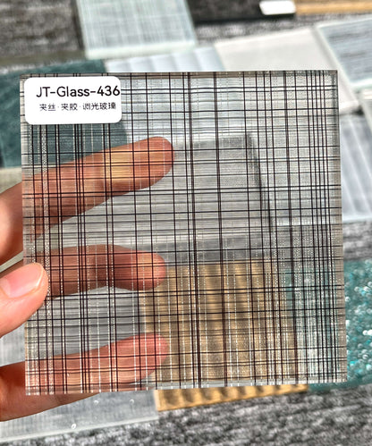 JT-436 Wire Glass Panel