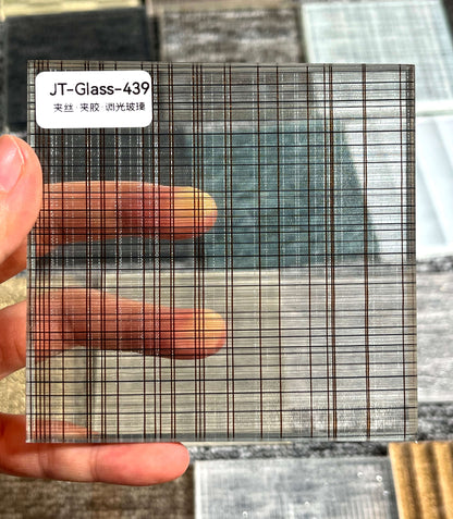 JT-439 Wire Glass Panel